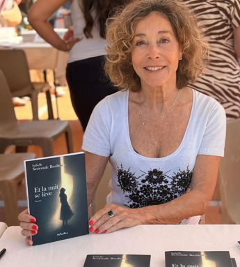Isabelle Sezionale Basilicato présentant son roman Et la nuit se lève au Festival du Livre de Nice 2026.