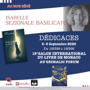 Affiche du Salon international du livre de Monaco 2026